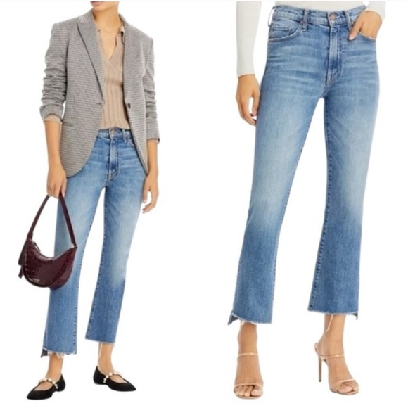 Mother The Insider Crop Step Fray in Scenic Route Sz 29